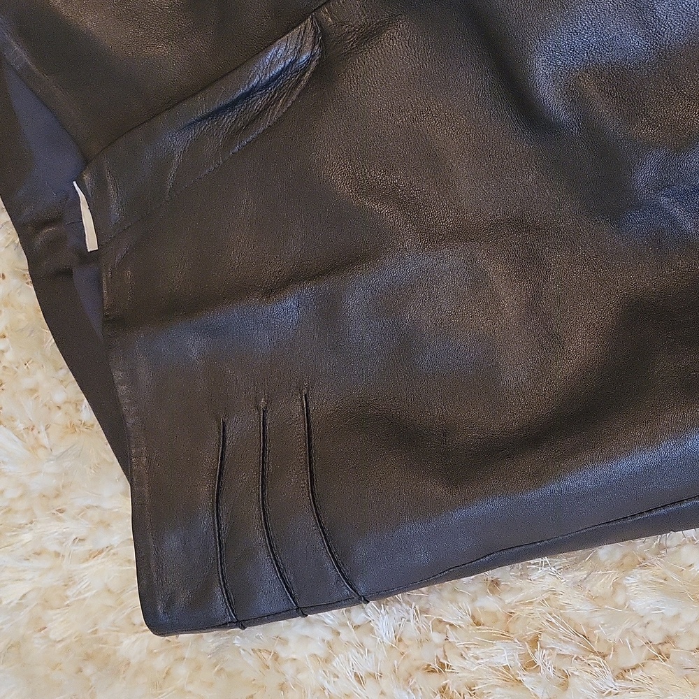 LEATHER PANTS - Picture 4 of 12